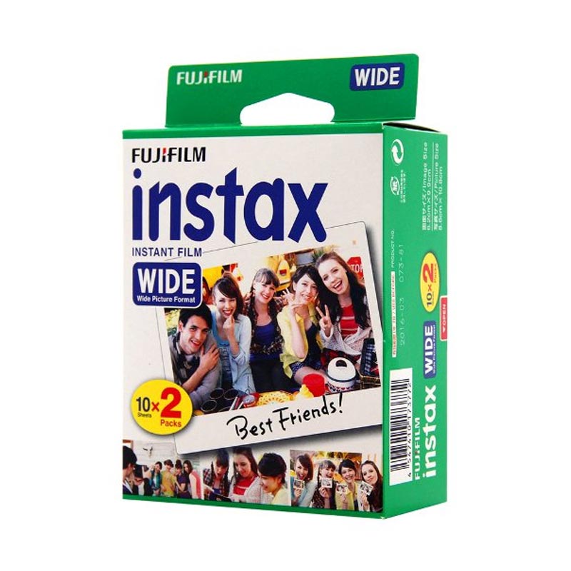 Fujifilm Instax Wide Paper TwinPack Plain Polos – Instaxshop