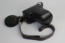 Leather Case for Fujifilm X-A3 Tas pouch XA3
