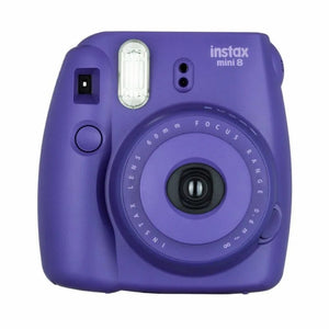 Fujifilm Camera Instax Mini 8 8s Grape 8s Ungu - Hitam