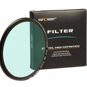 K&F CONCEPT 62mm SLIM Fader Variable ND Filter - ND4 to ND 400 62 mm