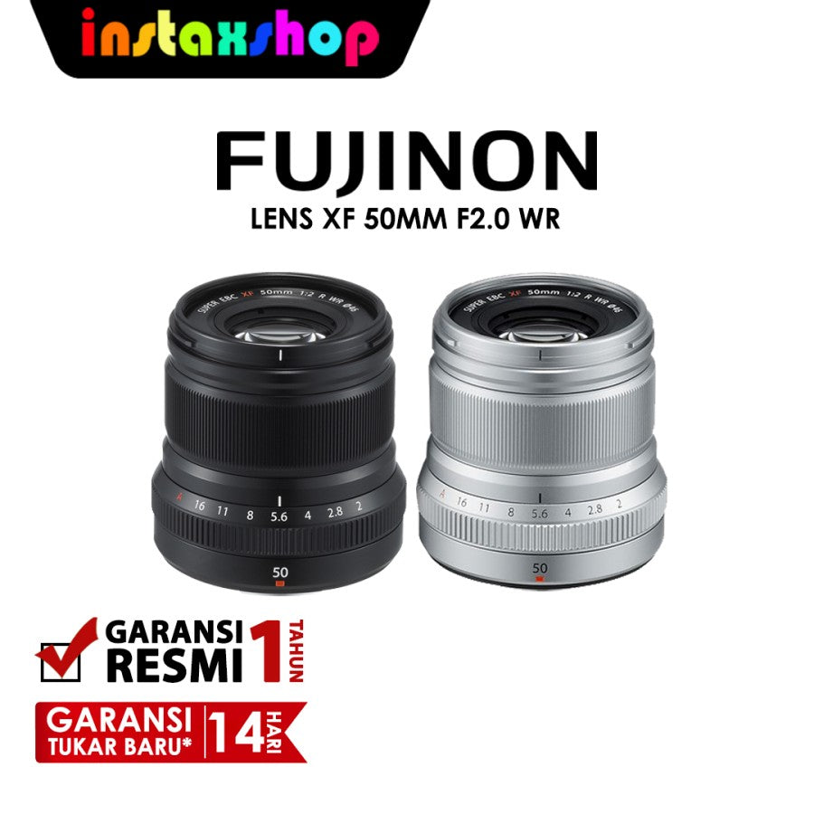 Fujifilm Fujinon Lensa Kamera XF50MM F2