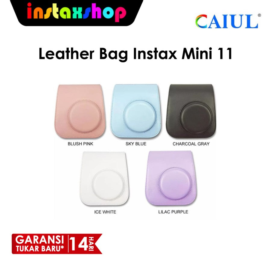 Leather Bag Instax Mini 11 Pouch Instax Tas Kamera