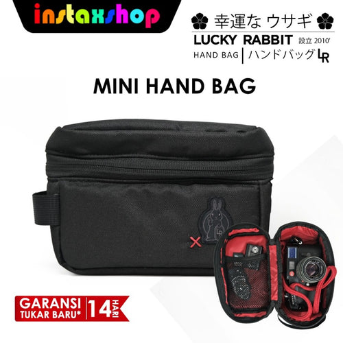 Lucky Rabbit MINI Hand Bag Camera Bag Accesories Handmade hitam