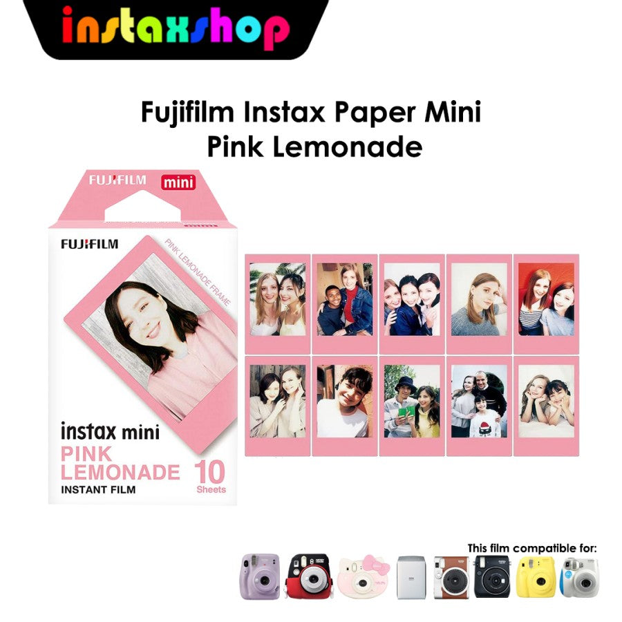 Fujifilm Instax Mini Paper Pink Lemonade - Main Image