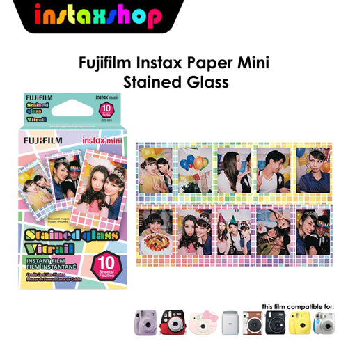 Fujifilm Instax Mini Paper StainedGlass