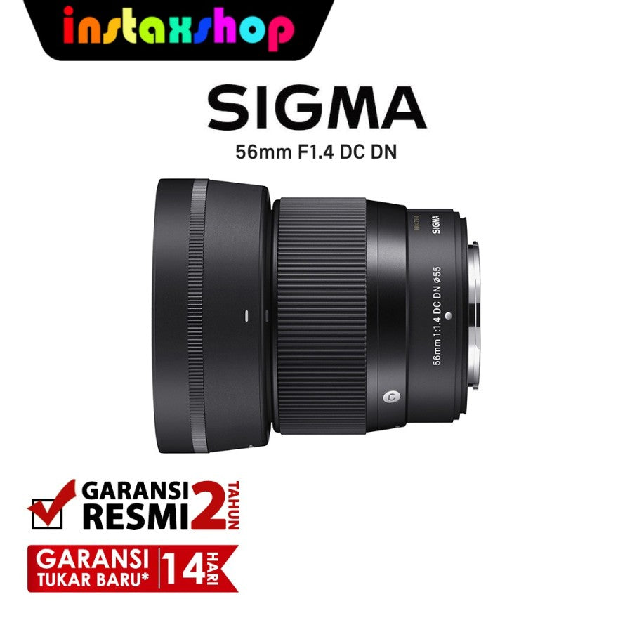 Sigma 56mm f1.4 DC DN Contemporary Lens for FUJIFILM X Garansi Resmi
