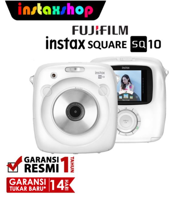 Fujifilm Kamera Instax Square SQ10 - White – Instaxshop