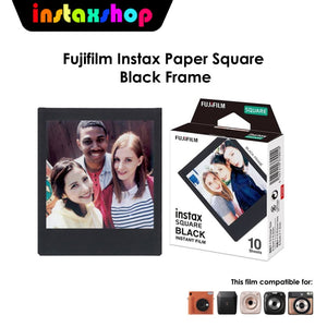 Fujifilm Instax Square Paper Black Frame