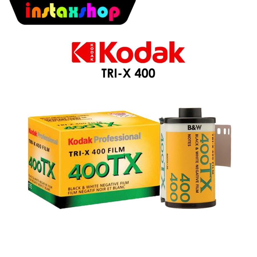 Roll Film Kodak Black & White TRI-X 400 Asa 400 TX