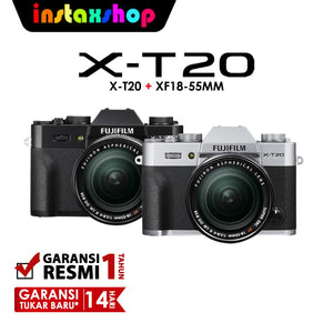 Fujifilm Digital Camera Mirrorless X-T20 Xt20 Kit Lensa XF18-55MM